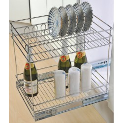 Utility Pull Out Basket with Soft Closing (400mm)